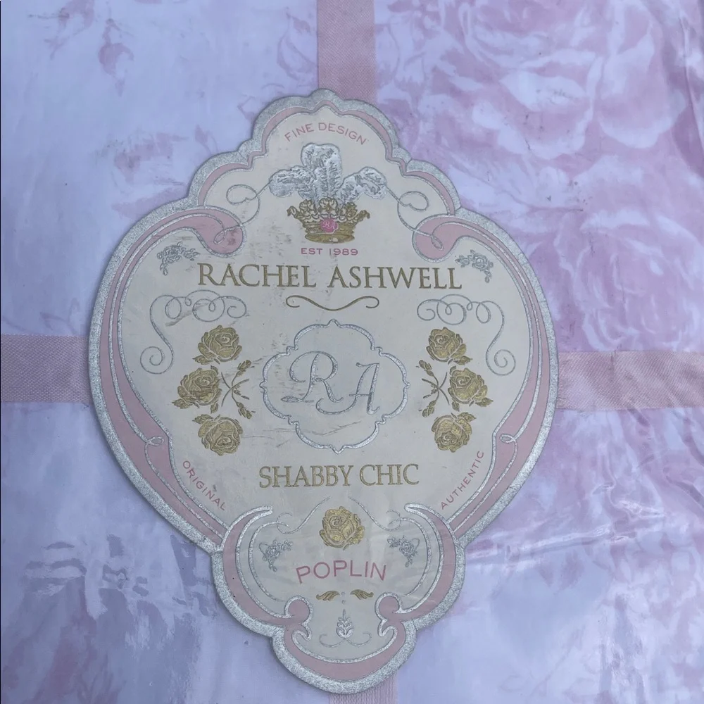 BRAND NEW IN PACKAGE, RACHEL ASHWELL, SHABBY, CHIC FULL QUEEN DUVET - Picture 4 of 5